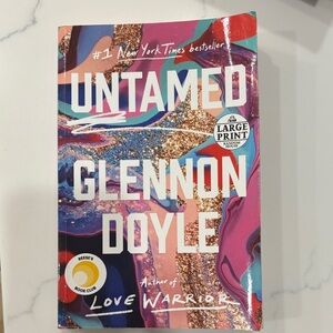 Untamed by Glennon Doyle Large Print Edition
